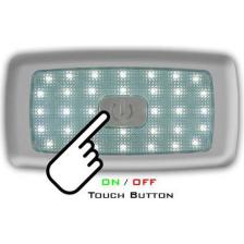 Sanel LED Lamba 12V 34 Ledli Iç Aydınlatma Dokunmatik Sıcak Beyaz Günışığı