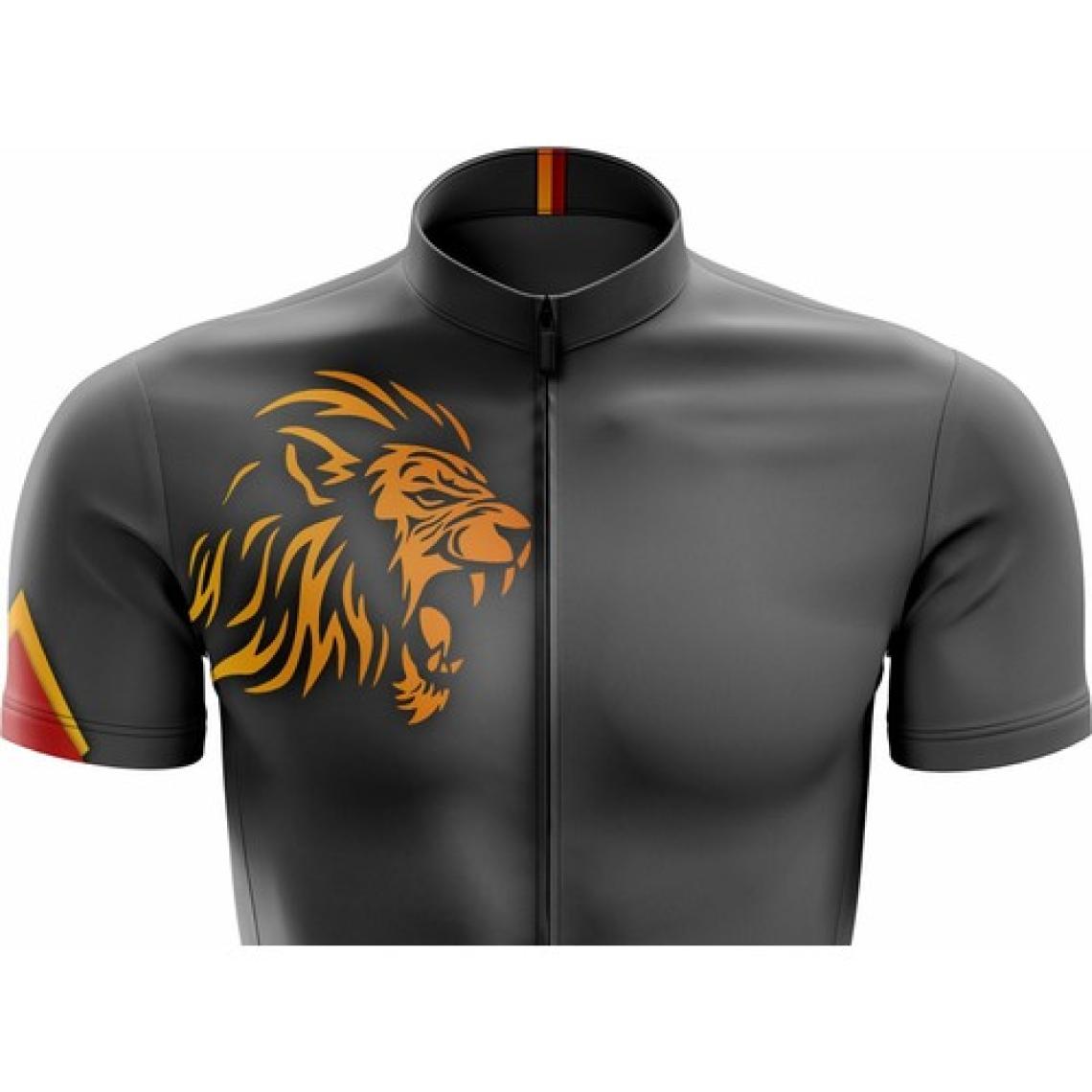 Freysport Predator Bisiklet Forması - Kısa Kollu Antrasit