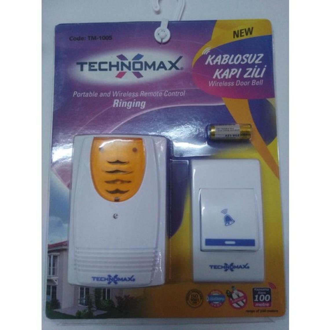 Technomax TM-1005 Kablosuz Kapı Zili