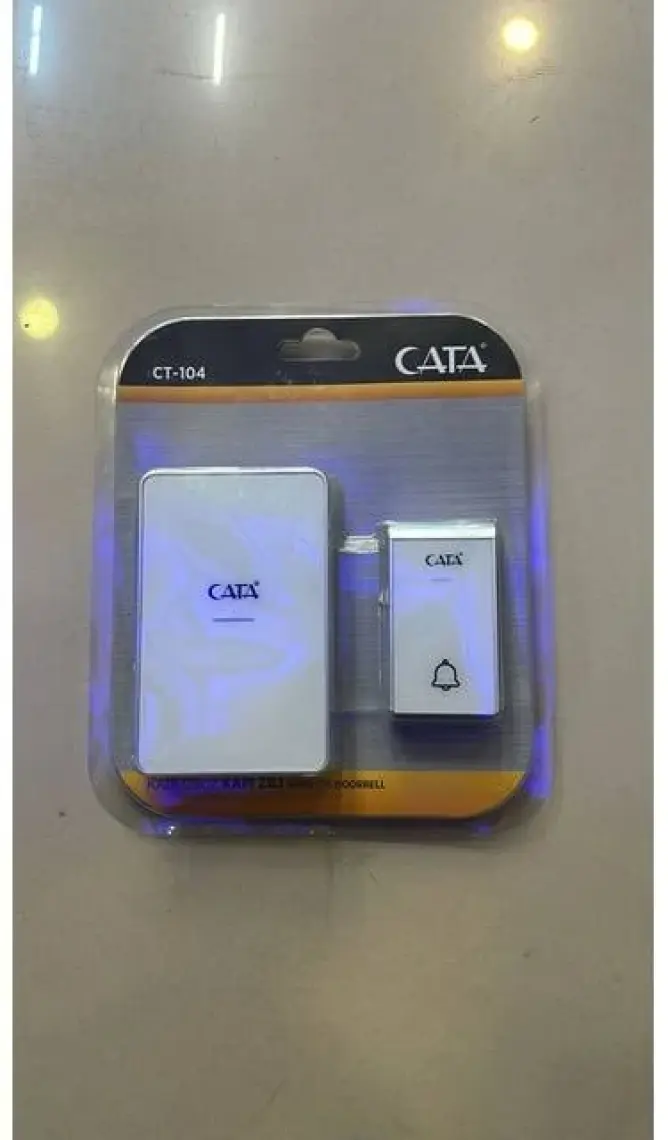 Cata Ct 104 Cata Uzaktan Kumandalı Zil Lüks Model LED Işıklı
