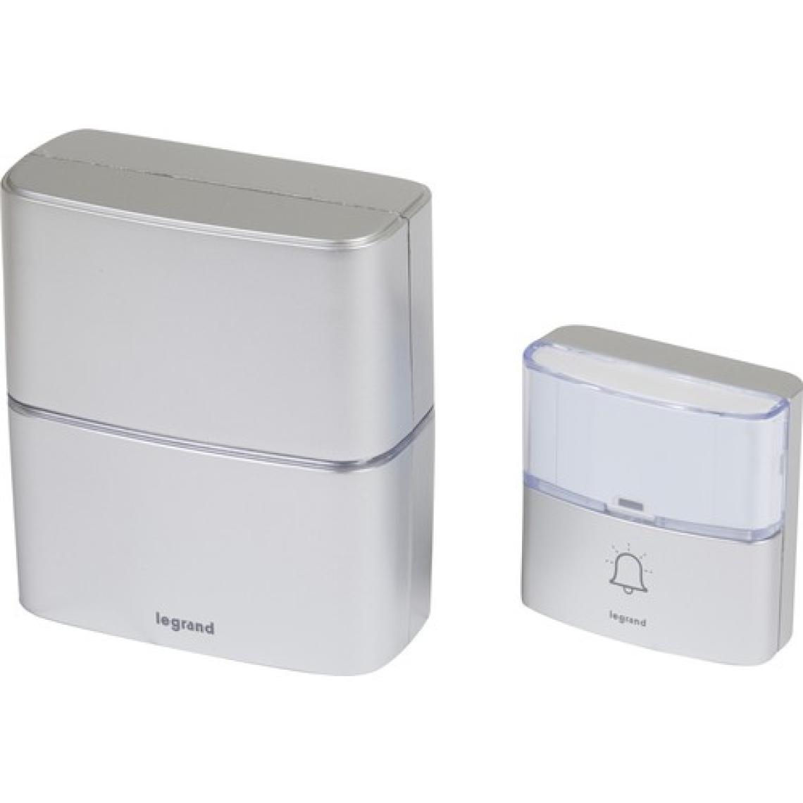 Legrand Kablosuz Zil 30 Melodi Serenity Rf Zil Kiti Alüminyum