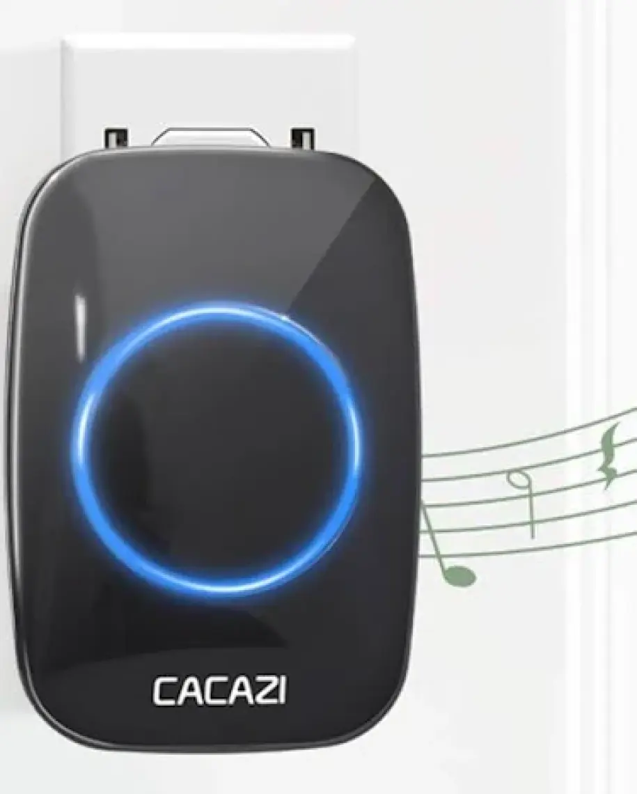 Hymark Kablosuz Uzaktan Kumandalı LED Kapı Zili