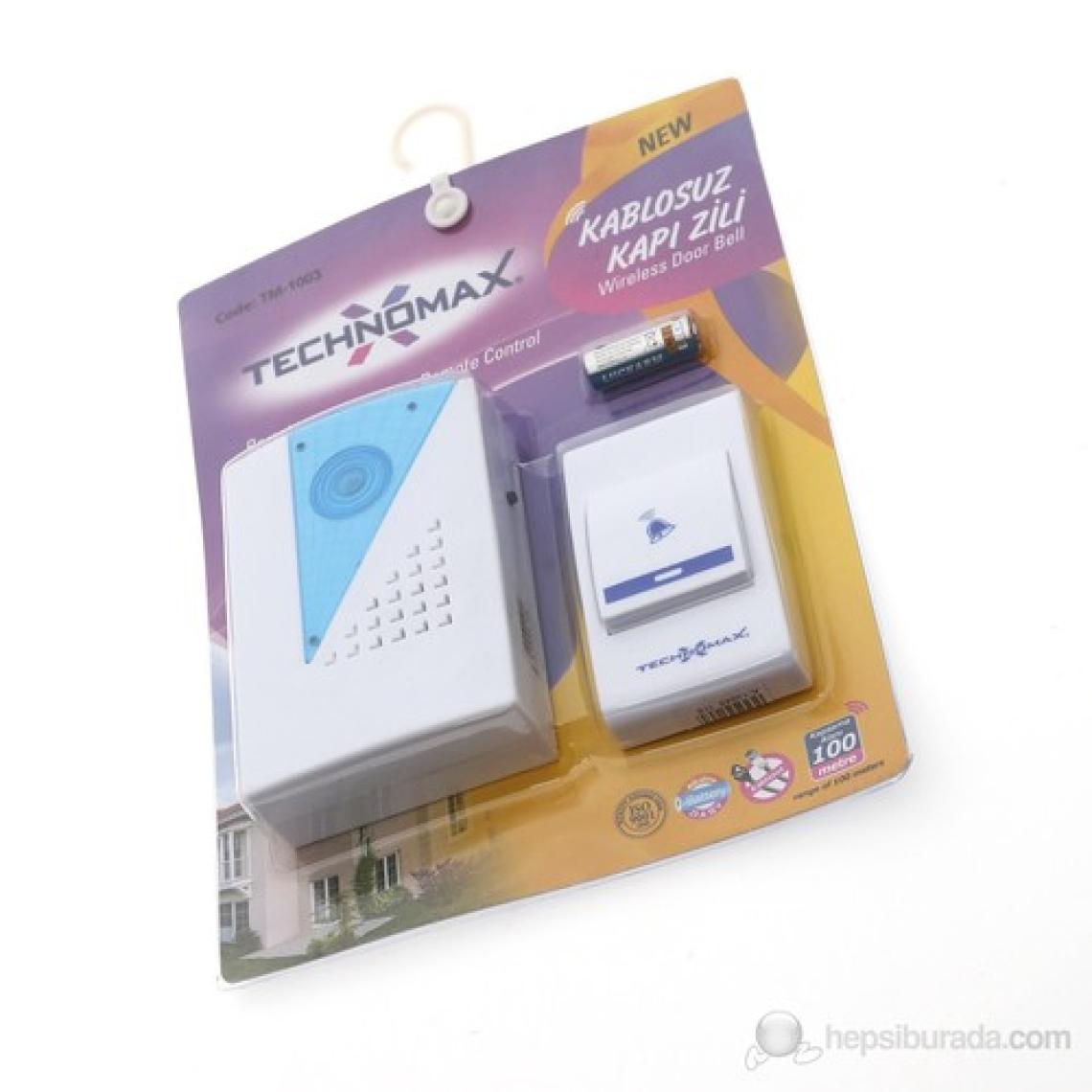 Tek-İş  24 Melodili Kablosuz Kapı Zili - Mavi