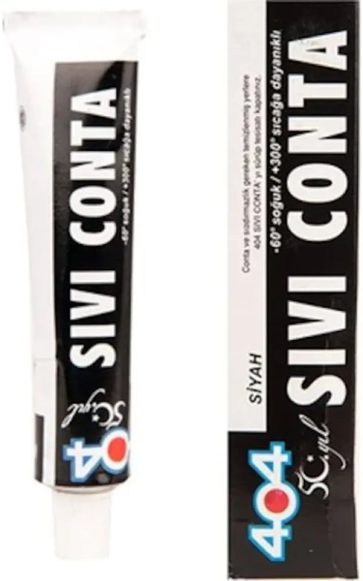 404 Sıvı Conta Siyah 45 gr