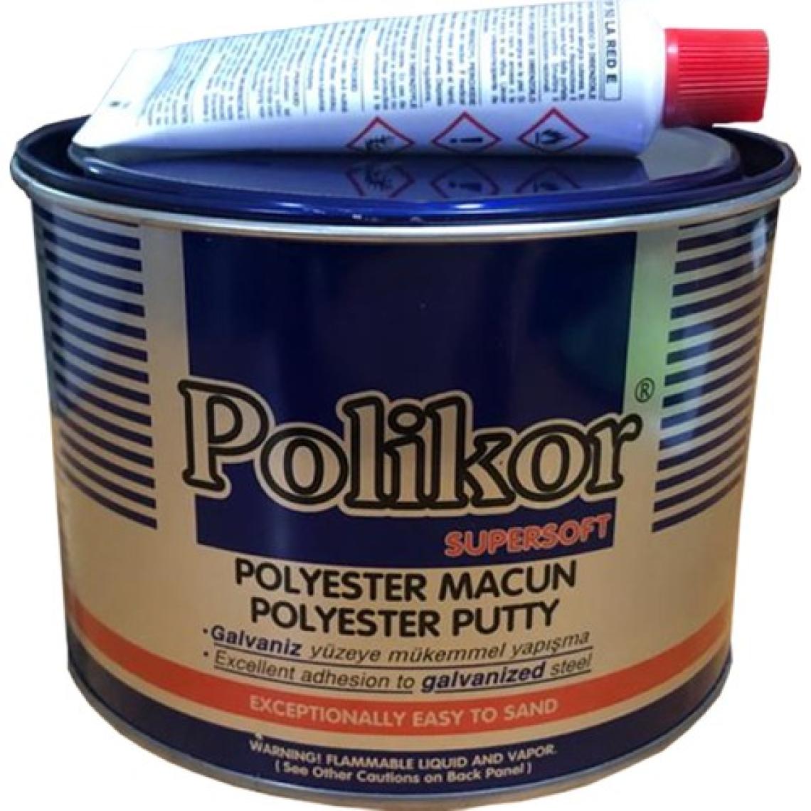 Polikor Polyester Macun Kaporta Tamir Macunu 2700 gr