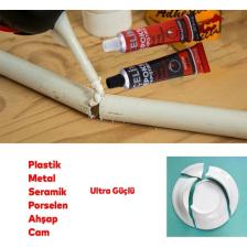 Badem10 Güçlü Epoksi Yapıştırıcı Metal Plastik Seramik Cam Çelik Yapıştırıcı 20 + 20 gr Hızlı Kuruyan