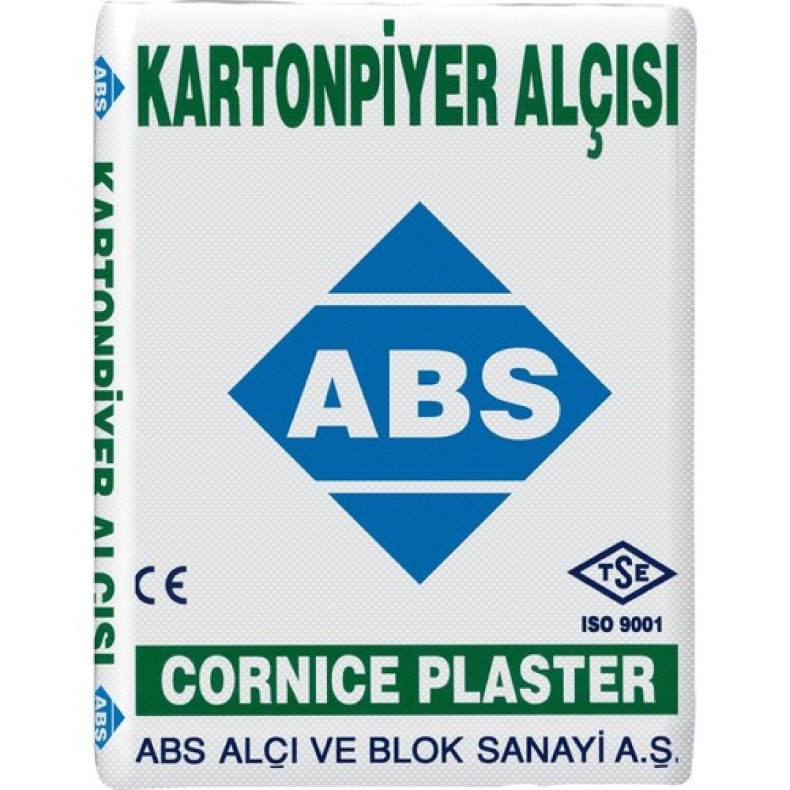 Abs Çabuk Donan Alçı Kartonpiyer Alçısı  2 kg