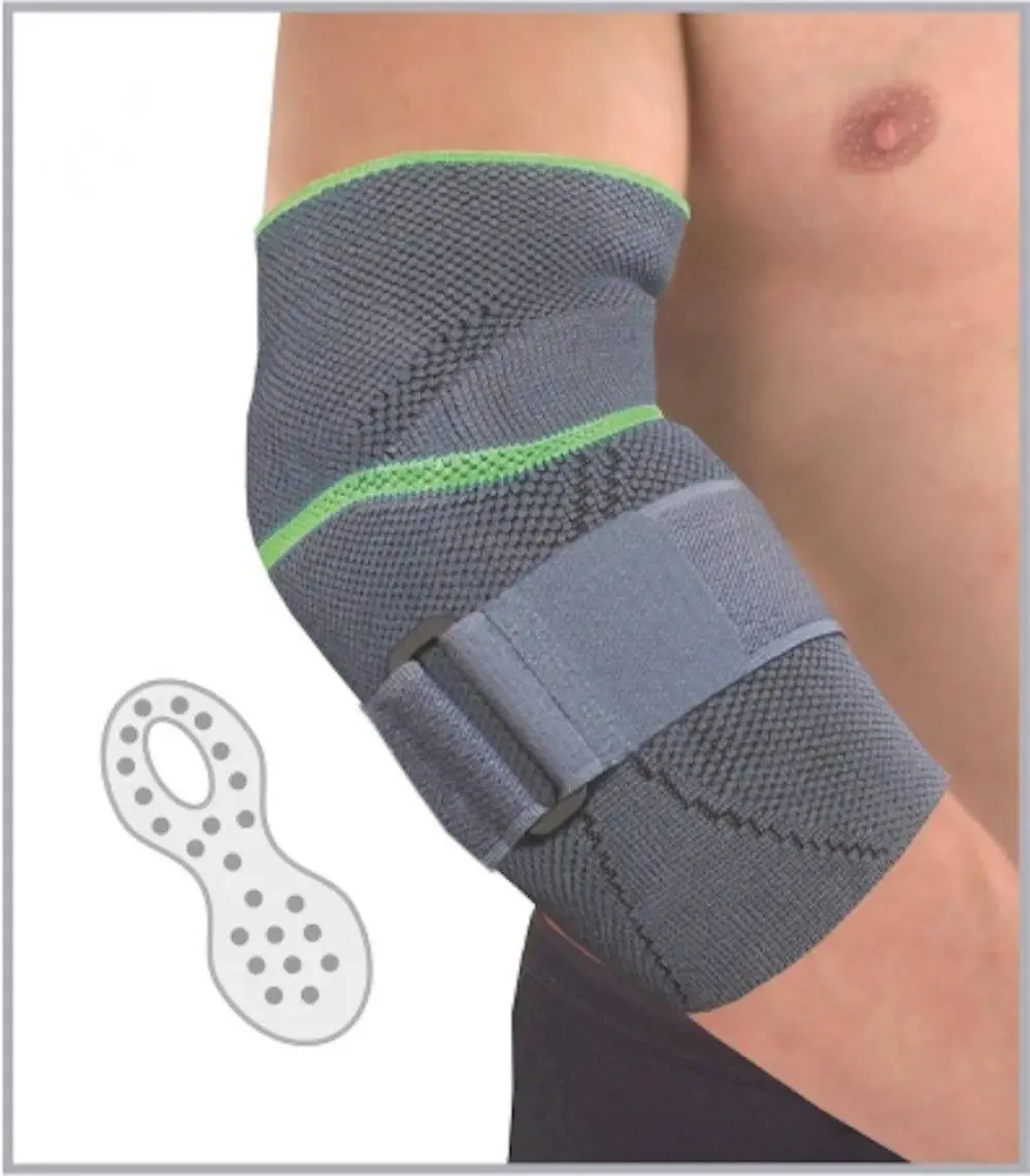 Orthocare Epikondilit Destekli ve Silikon Pedli Örme Dirseklik 3920