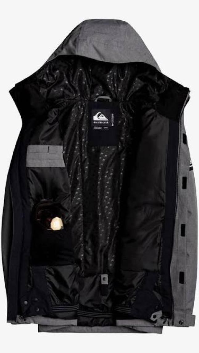 Quiksilver Mission Solid Erkek Kayak Snowboard Su Geçirmez Kar Montu EQYTJ03266