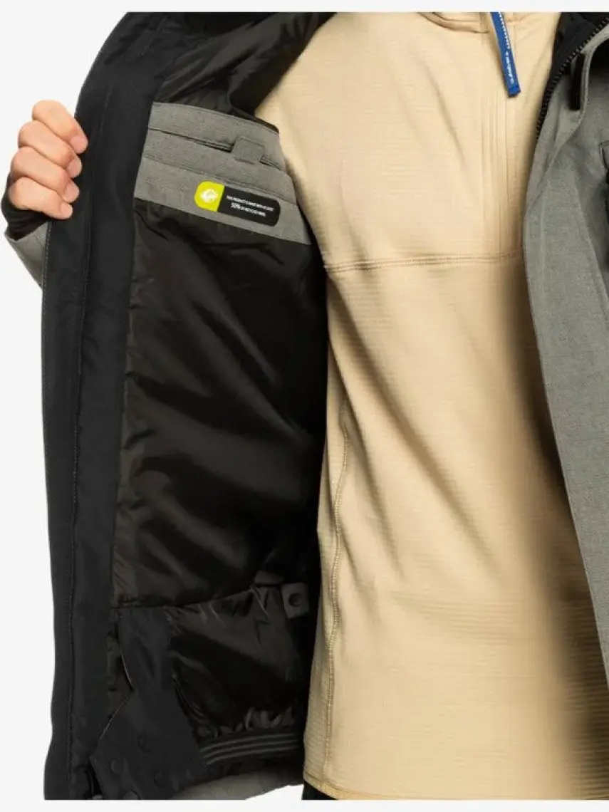Quiksilver Mission Solid Erkek Snowboard Kayak Montu EQYTJ03266-SJE0