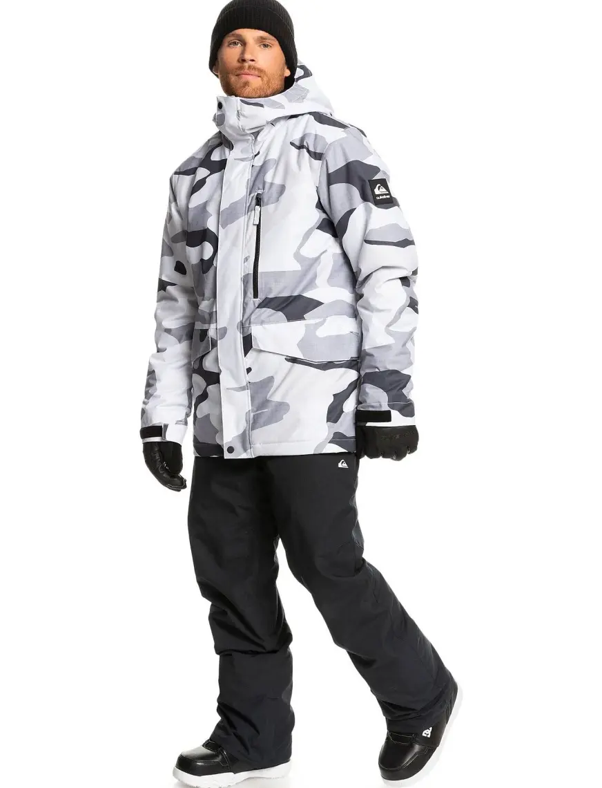 Quiksilver Mission Printed Jk Erkek Snowboard Ceketi EQYTJ03338