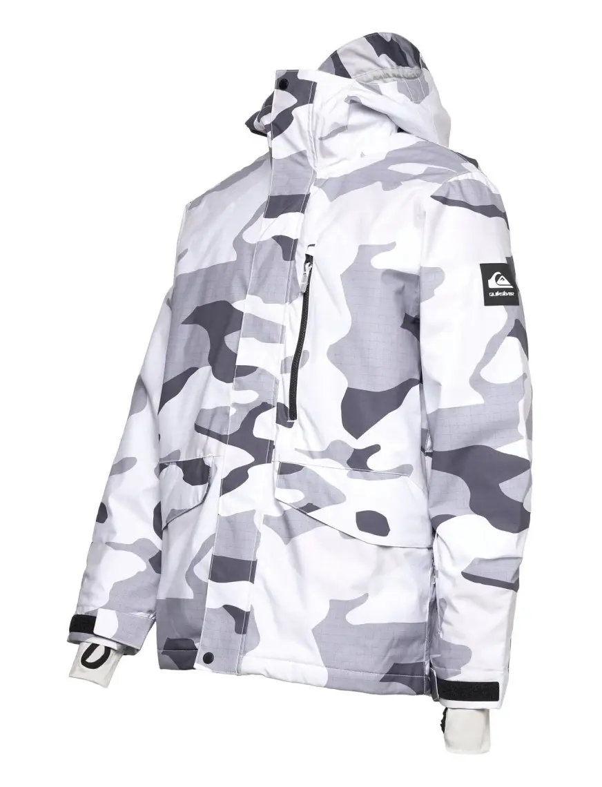 Quiksilver Mission Printed Jk Erkek Snowboard Ceketi EQYTJ03338