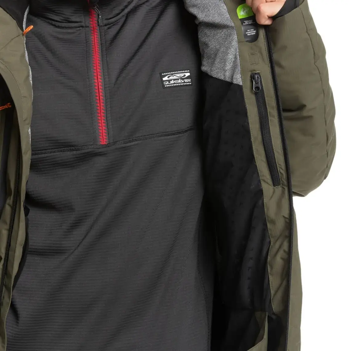 Quiksilver The Edge Erkek Su Geçirmez Snowboard Kar Montu EQYTJ03387