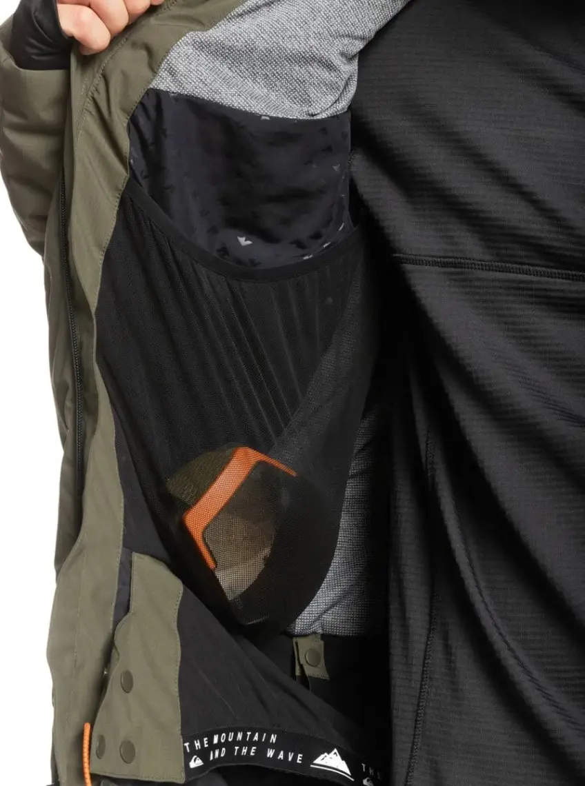 Quiksilver The Edge Erkek Su Geçirmez Snowboard Kar Montu EQYTJ03387