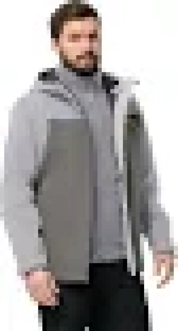 Jack Wolfskin Taubenberg 3In1 Jkt M Erkek Gri Mont 1115311-6185