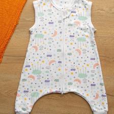 Sare Baby Bebek Uyku Tulumu %100 Doğal Pamuk Çift Kat Özel Kumaş Unisex 1.0 Tog