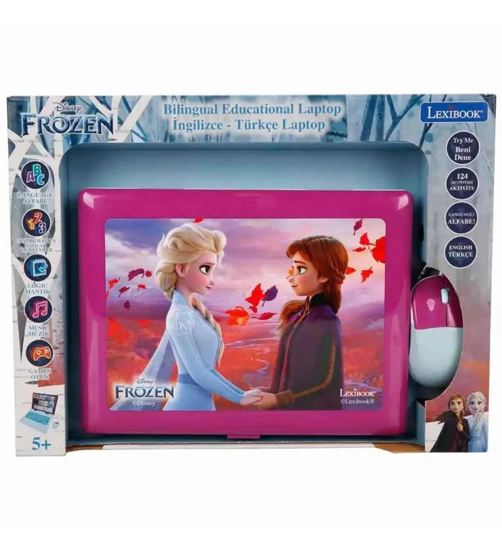 Lexibook Disney Frozen Ingilizce Türkçe Laptop