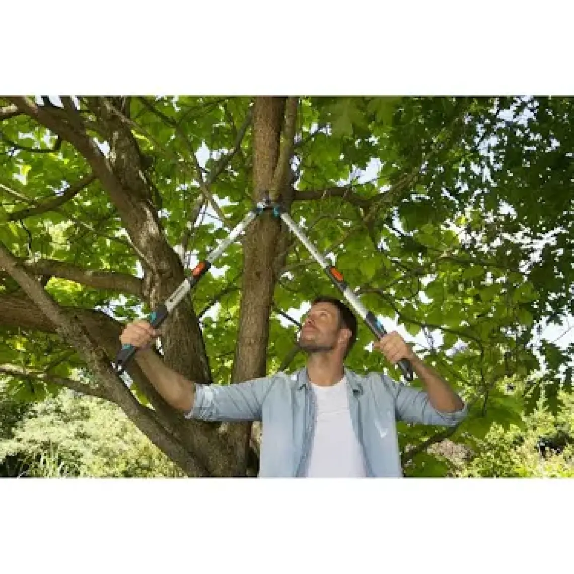 Gardena 12009-20 Teleskopik Kalın Dal Makası 650-900 B
