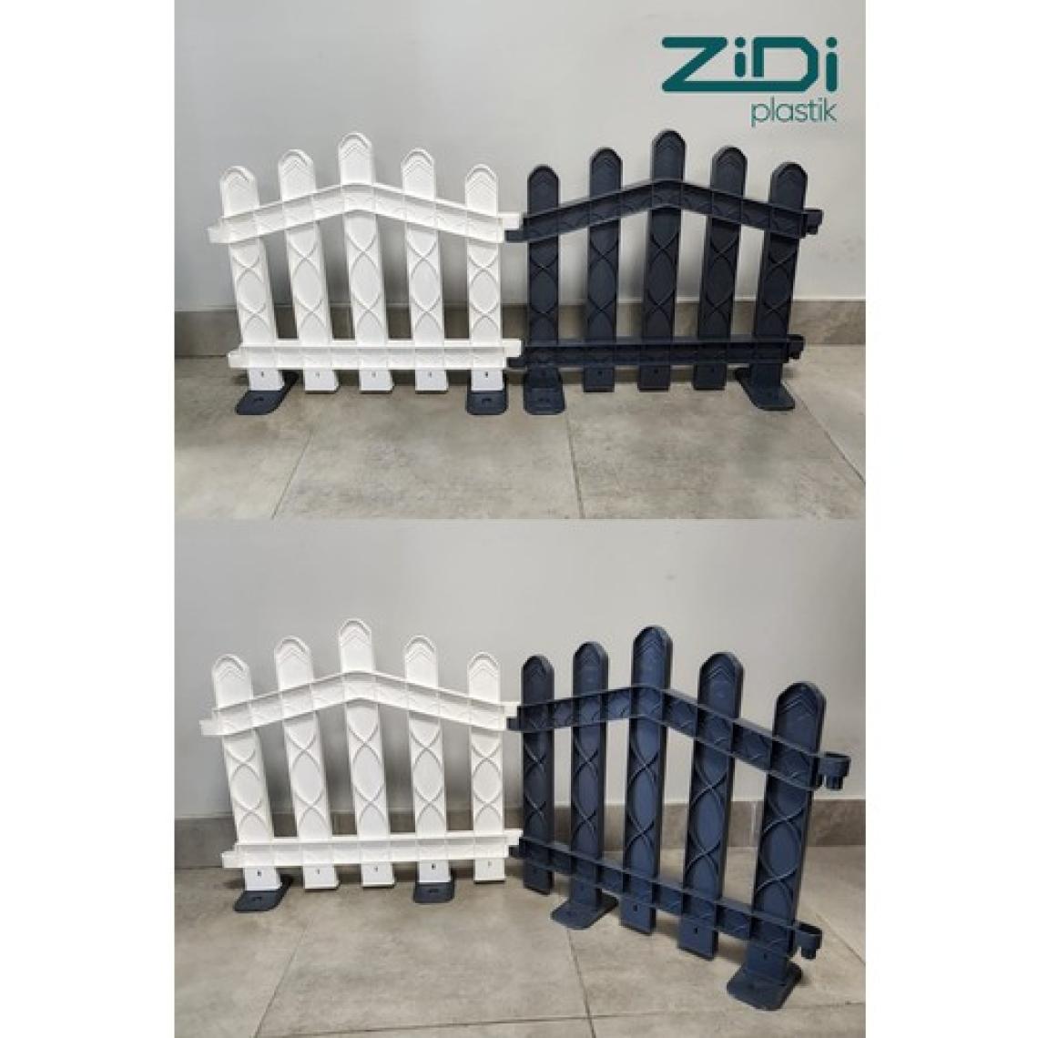 Dekoratif Plastik Alan Oluşturma ve Bahçe Çiti 1 ADET ÇİT (Y: 50 CM / G: 55 CM) SERT ZEMİN AYAKLI