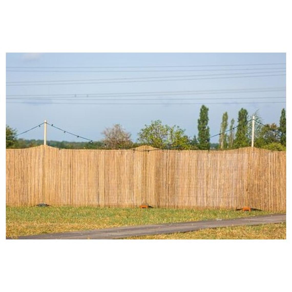 Bişkin Doğal Kamış Hasır Çit 90 Cm X 5 Metre Balkon Çiti Hasır Bambu Çit Bahçe Çiti Ve Gölgelik