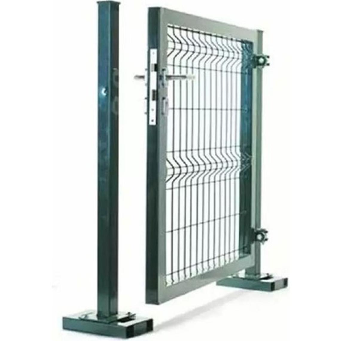 Telfence Kanatlı Panel Çit Kapı Göbek Kilitli