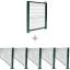 Telfence 5 'li Panel Çit Takım Yeşil (12.5 Mt) + Panel Çit Kapı Avantaj Paketi