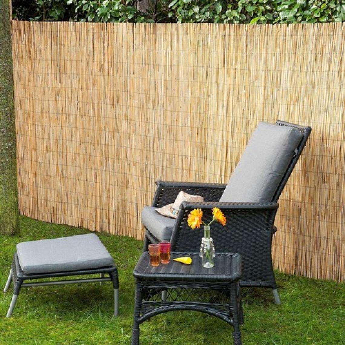 Bişkin Reed Fence Çelik Tel El Örgülü Doğal Kamış Çit Balkon Çiti Hasır Bambu Çit Bahçe Çiti Ve Gölgelik Dekor