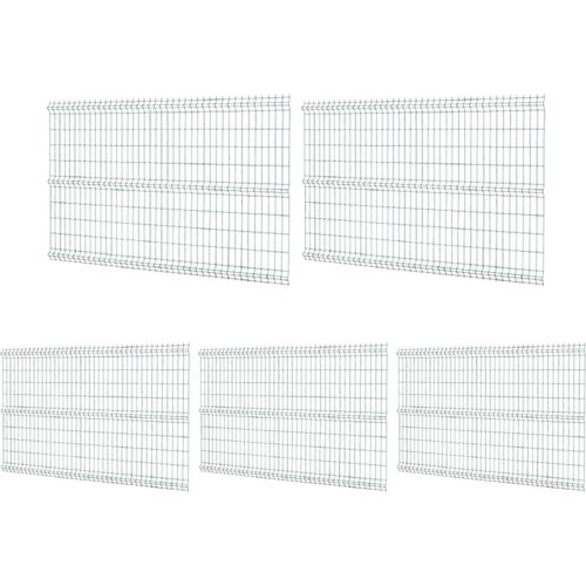 Telfence 5 ‘li Panel Çit Teli Çift Telli Avantaj Paketi Yeşil (12,5 Metre)