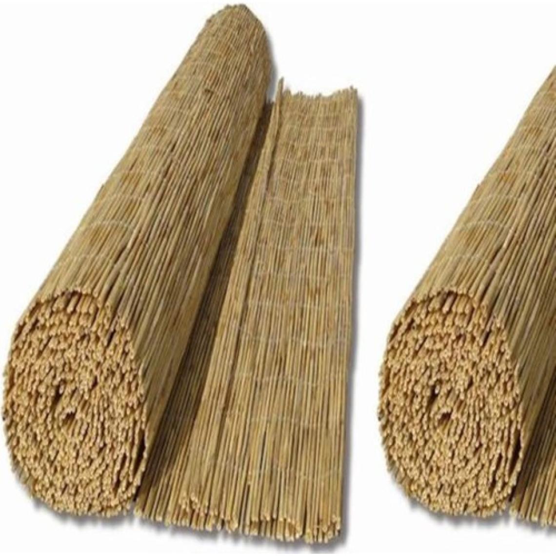Bişkin Reed Fence Uv.Misina Ip Örgülü Doğal Kamış Çit Balkon Çiti Hasır Bambu Çit Bahçe Çiti Ve Gölgelik Dekor
