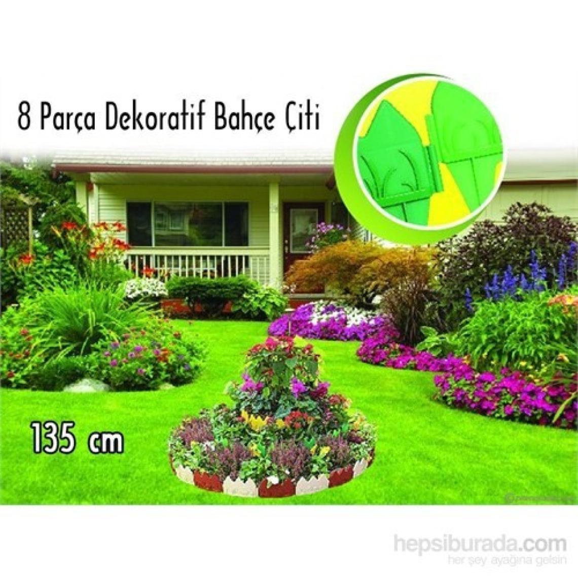 Gerok Dekoratif Bahçe Çiti Yeşil