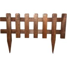 Pinoxi Ahşap Bahçe Çiti Küçük Boy Çit 60X25/40CM