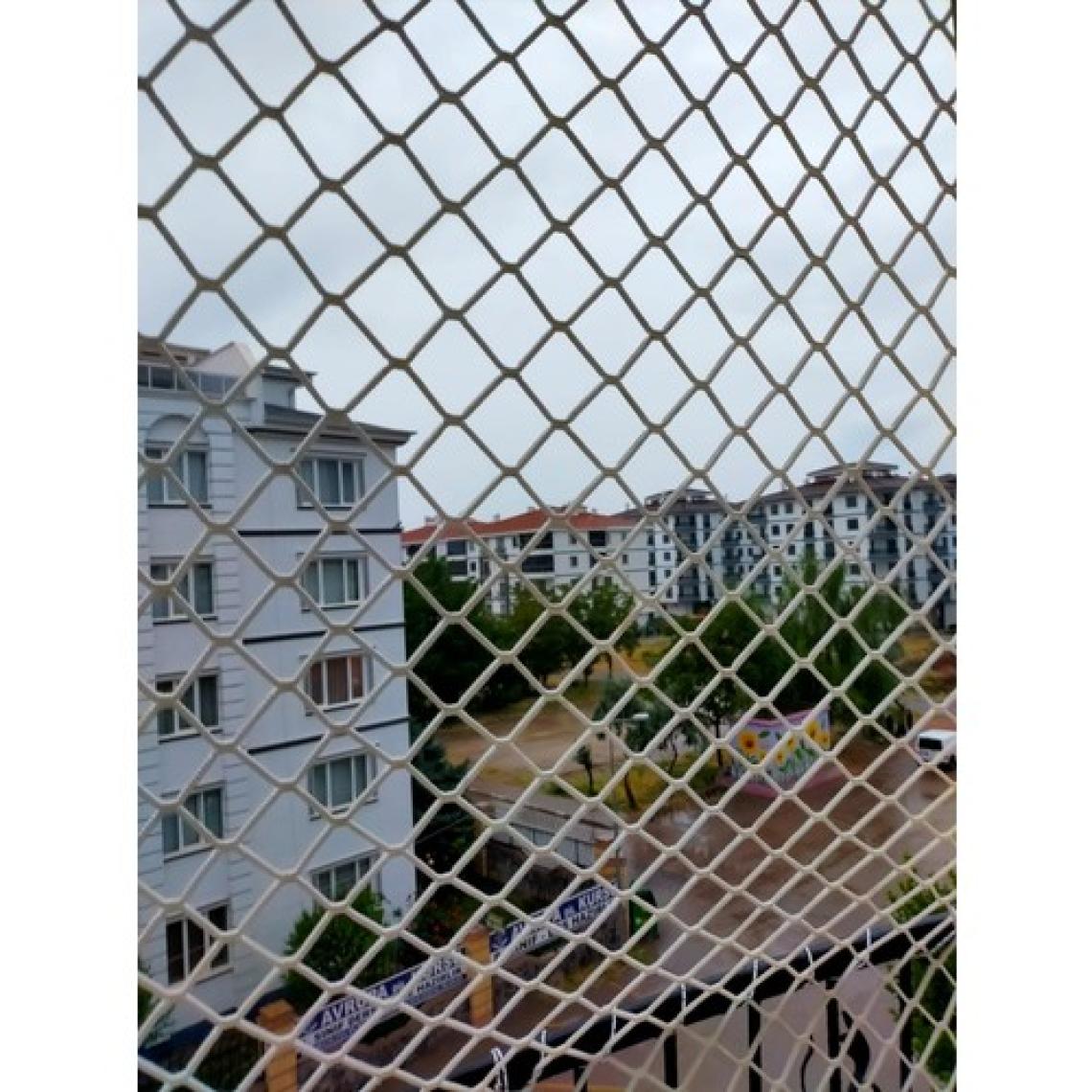 Konak File Çocuk güvenlik filesi, balkon filesi 5*5-6mm (2m*6m)