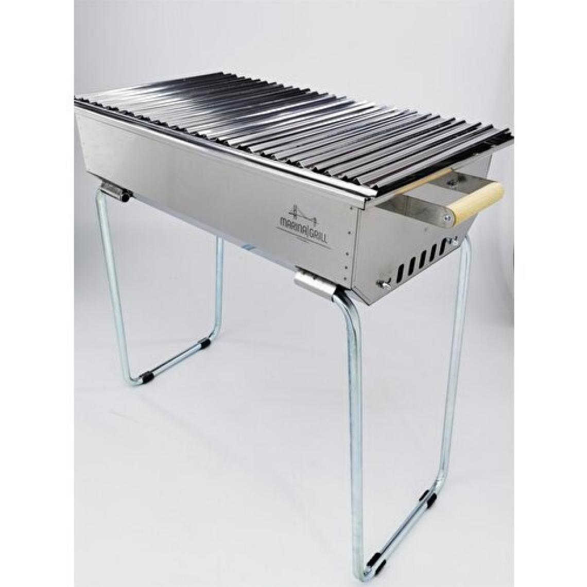 Mizan Marina Grill XL 35x70 cm Kömürlü Mangal