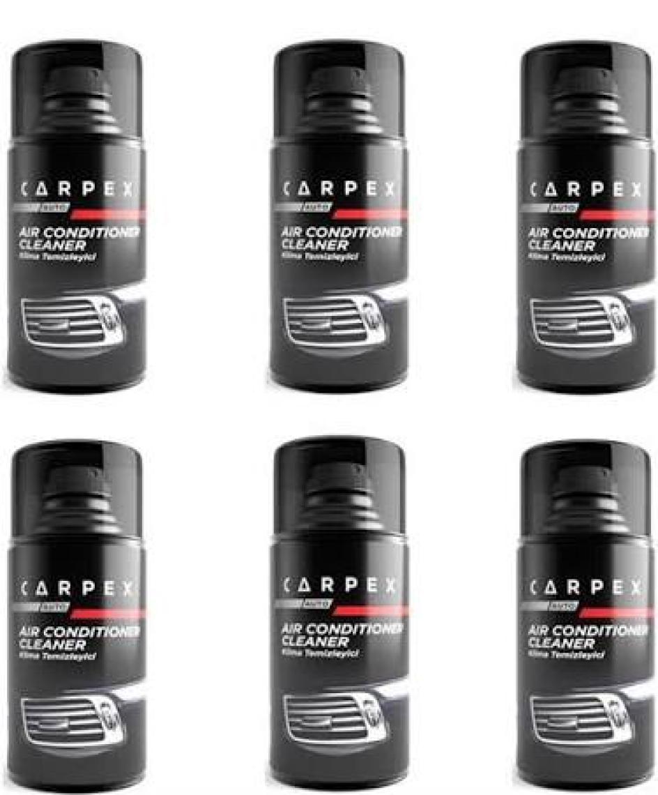 Carpex Klima Temizleyici Sprey ( Temizleme Spreyi ) 6'lı Set