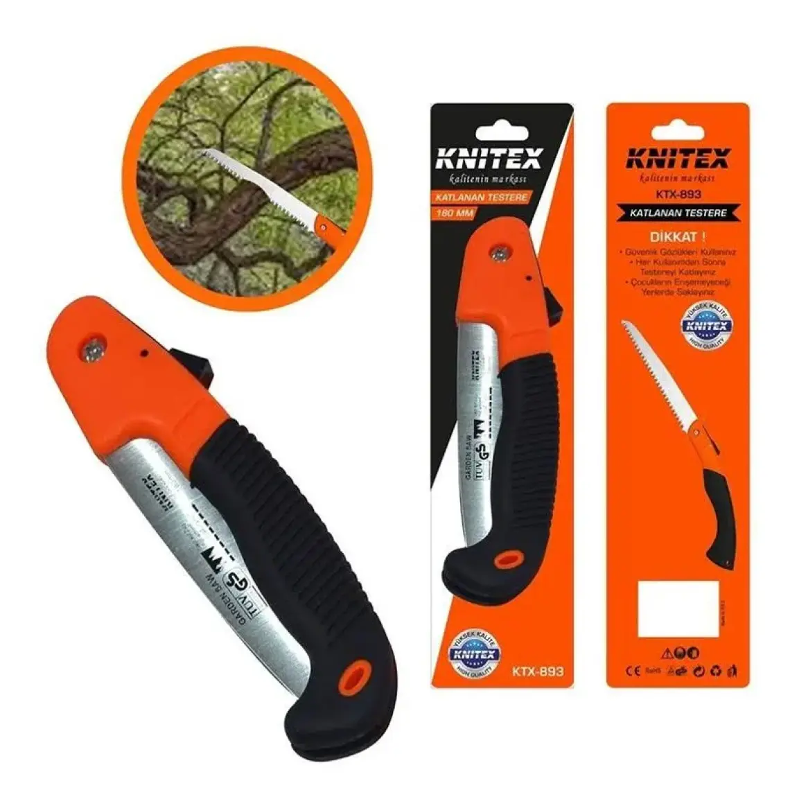 Knitex KTX-893 Katlanabilir Testere