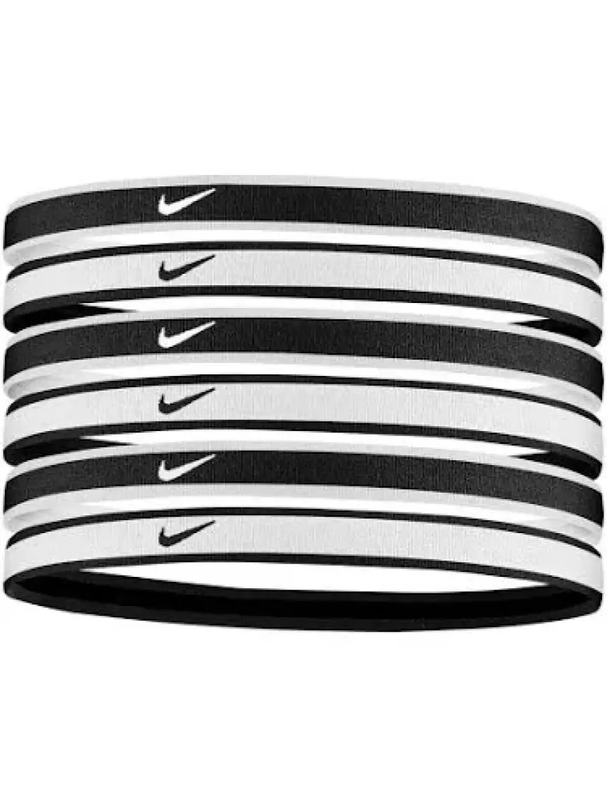 N.100.2021.655.os Swoosh Sport Headbands 6 Pk Tipped Unisex Saç Bandı