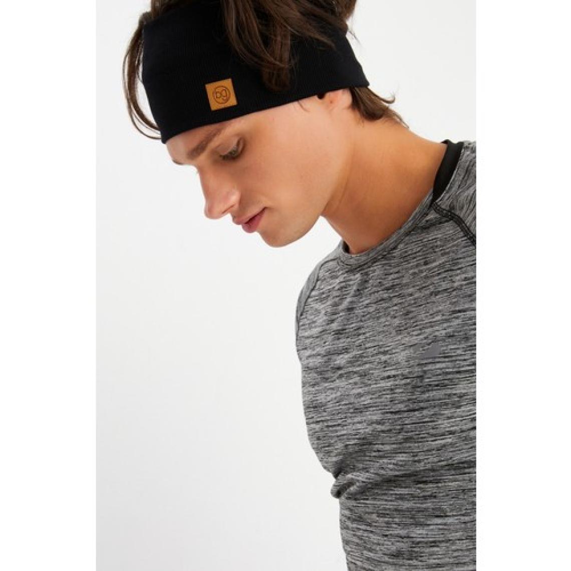 Butikgiz Siyah Erkek Pamuklu Kaşkorse, Kaymaz, Terletmez, Ultra Hafif, Spor Saç Bandı Bandana
