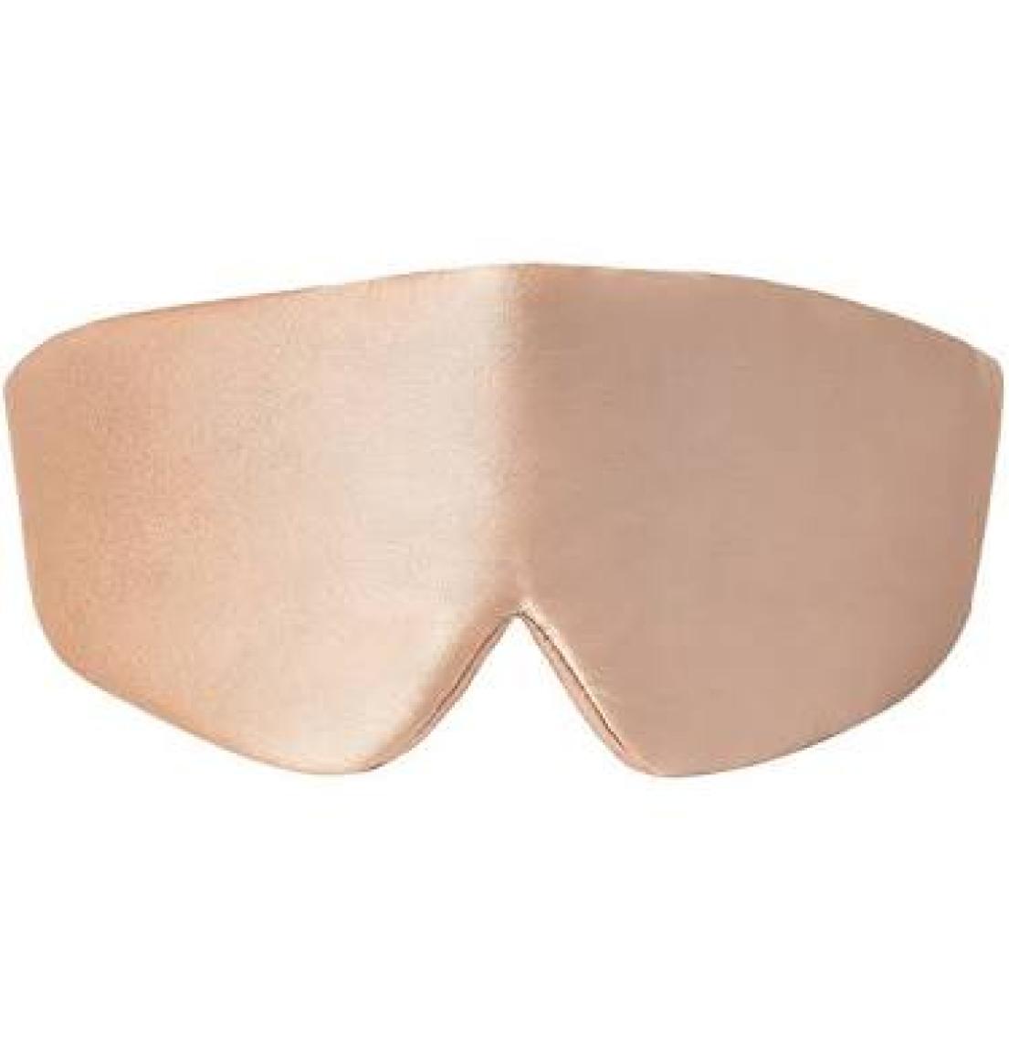 Beauty Pillow %100 İpek Uyku Maskesi Göz Bandı Bej Renk