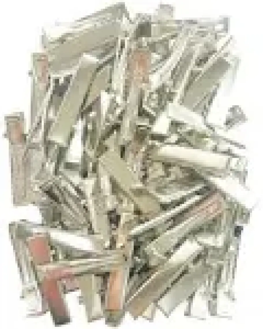 TıkTık AL Metal Pens Toka - Timsah Toka 50 Li Paket 4.5 cm