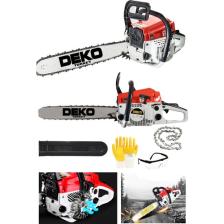 Deko DKT52BM Ağaç Odun Kesme Bıçkı Makinesi Motorlu Benzinli Testere 52CC 4.3hp + Zincir Hediyeli