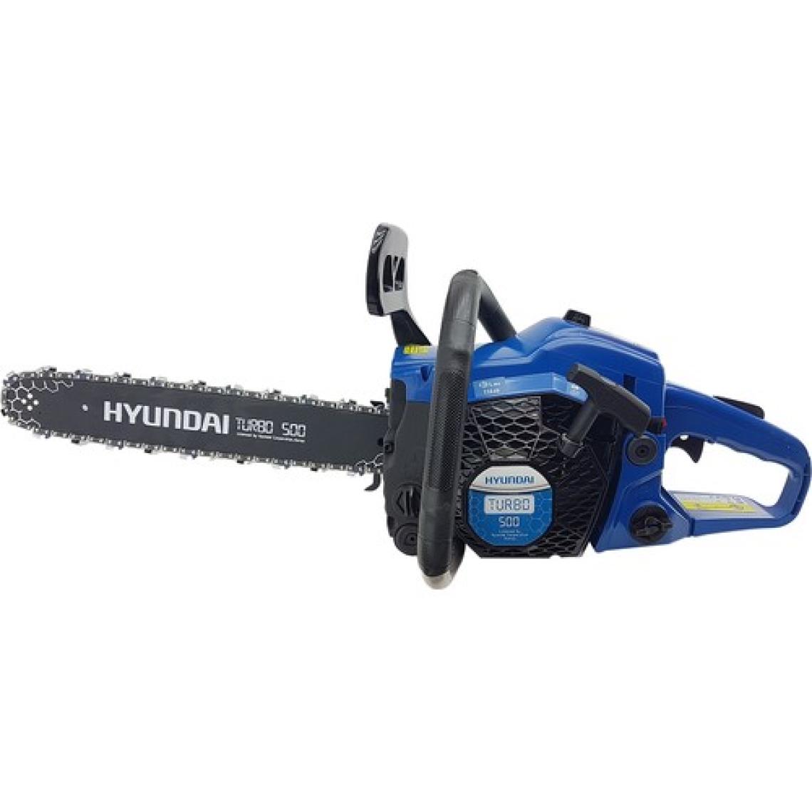 Hyundai Turbo 500 Motorlu Testere Magnezyum Karter