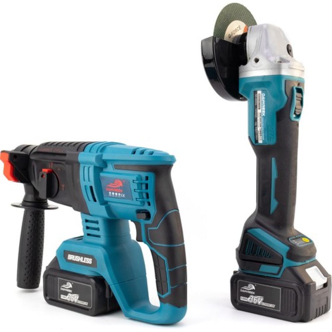 Dawreek 36 Volt Şarjlı Kırıcı Delici Ve Şarjlı Spral