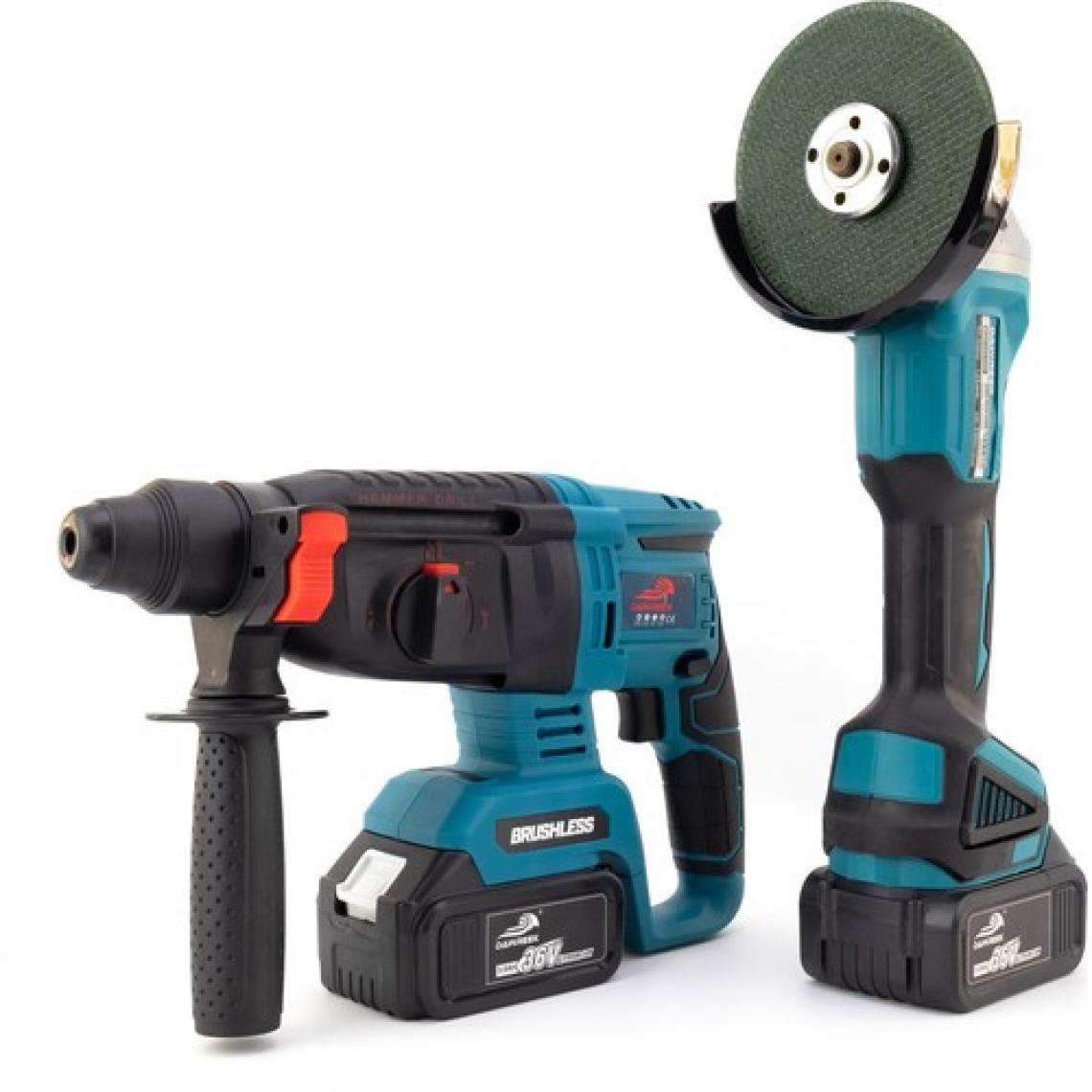 Dawreek 36 Volt Şarjlı Kırıcı Delici Ve Şarjlı Spral