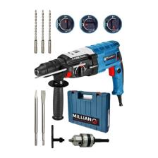 Millian Italyan 3200 Watt Kırıcı Delici Metal Dişli Sjs Şanzuman Hiltı Darbeli Matkap + 5 Uç