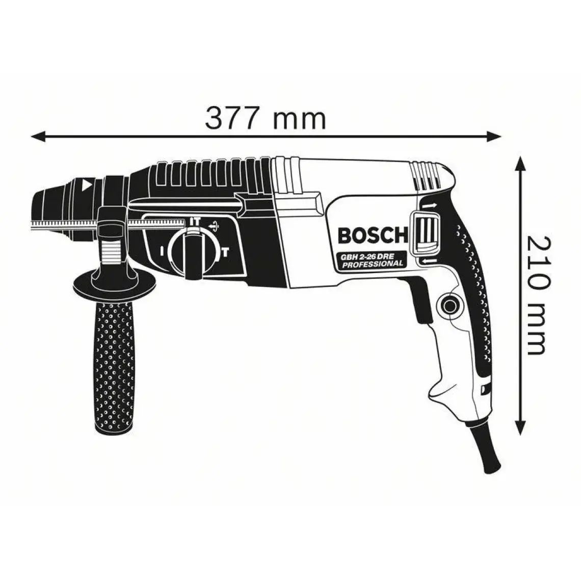 Bosch Professional GBH 2-26 Dre Kırıcı Delici - 0611253703