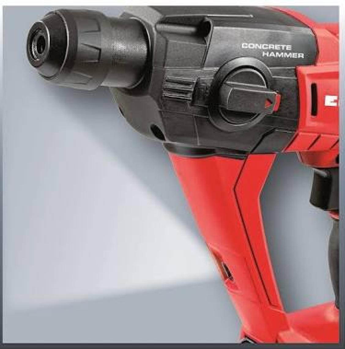 Einhell TE-HD 18 Li Solo Power X-Change Akülü Kırıcı Delici (Li-Ion ,18 V, 1.2 J Beton delme kapasitesi, 12 mm SDS-plus Mandren, LED Aydınlatma, Akü ve Şarj Cihazı dahil değildir) - 4513812