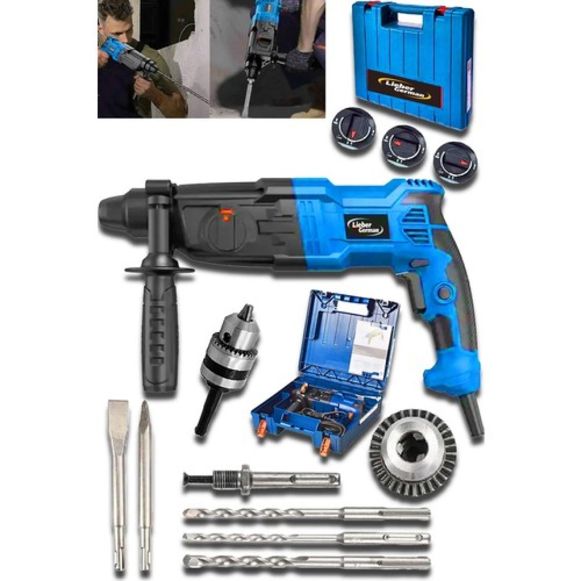 Lieber German Alman 9900 Watt 2.30 Bakır Sargılı 12 Joule Kırıcı Delici Hilti Matkap