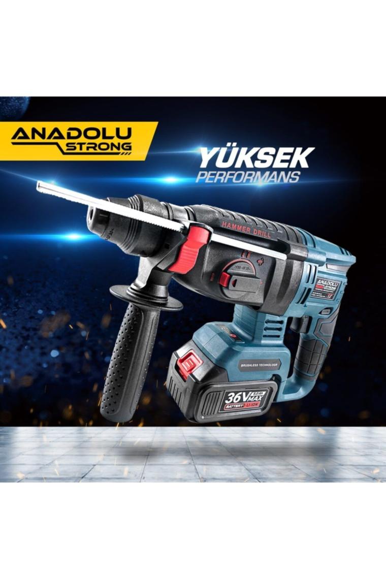 Profesyonel Çift Akülü Kömürsüz Motor 7 Adet Sds Uç Hediyeli Ans1067