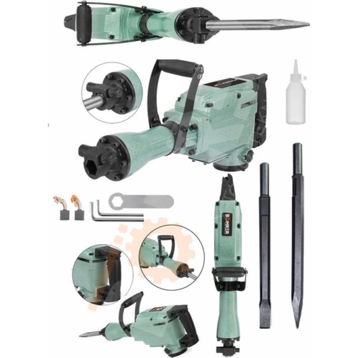 Böhrer 16 kg 1500 Watt 35 Joule Elektrikli Sade Kırıcı Sds Max Matkap Kırıcı Hıltı