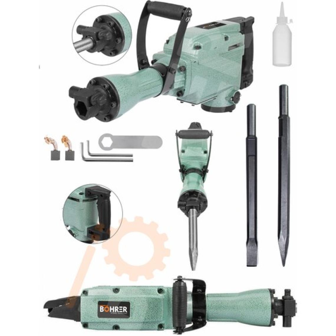 Böhrer 16 kg 1500 Watt 35 Joule Elektrikli Sade Kırıcı Sds Max Matkap Kırıcı Hıltı